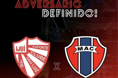 São Luiz enfrentará o Maranhão na segunda fase da Copa do Brasil 2026