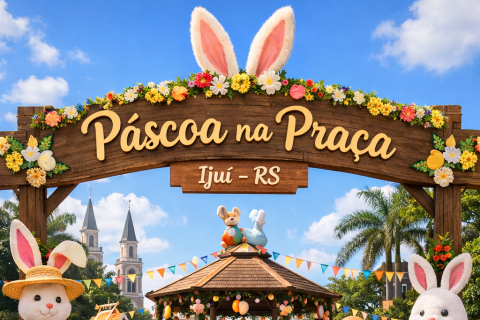 Ijuí promove programação especial de páscoa com atividades para toda família